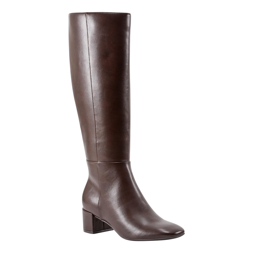 Bandolino Addyson Wide Calf Boot - Dark Brown